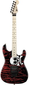 Charvel Warren DeMartini Artist Serisi San Dimas Akçaağaç Klavye Skulls Elektro Gitar