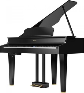  ROLAND GP607-PE Parlak Siyah Mini Kuyruklu Dijital Piyano