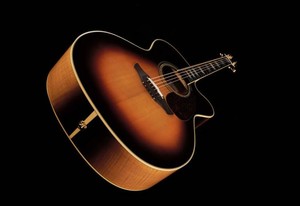  Takamine EF250TK Toby Keith Signature Sunburst Elektro Akustik Gitar