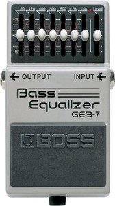  Boss GEB-7(T) Bas Equalizer Compact Pedal