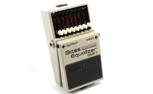  Boss GEB-7(T) Bas Equalizer Compact Pedal