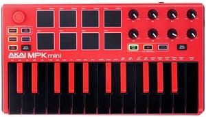 AKAI MPKMINI 2 RED 25 Tuşlu MIDI Klavye