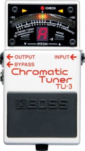  Boss TU-3 Chromatic Tuner Bas ve Elektro Gitar için